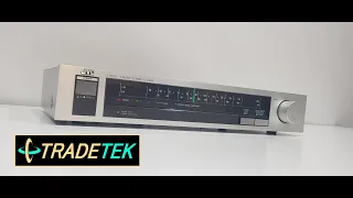 JVC T-K100 Stereo Tuner (1983) - First Look & Demo!