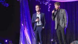 Ben Platt and Jonah Platt perform duet of James Taylor's "Shower The People"