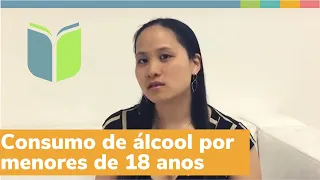 Consumo de álcool por menores de 18 anos