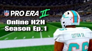 NFL Pro Era 2 Online H2H Season Mode Ep.1 | The Cheese Bowl