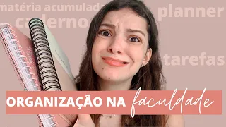 DICAS PARA SE ORGANIZAR NA FACULDADE | dicas de estudo para 2021