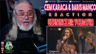 Cem Karaca - Barış Manço Reaction - Uzun İnce Bir Yoldayım - First Time Hearing - Requested