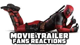 Movie Fans Trailer Reactions to Deadpool (2016)