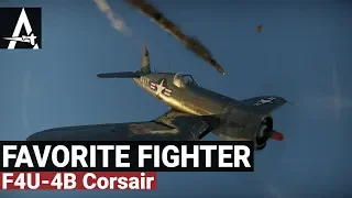 War Thunder F4U-4B | Favorite Fighter!