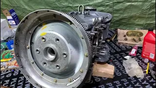 сборка двигателя lycoming 360