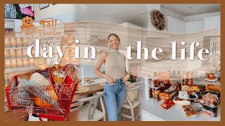 DAYS IN THE LIFE | Trader Joe's fall haul + taste test, party planning, & getting work done!