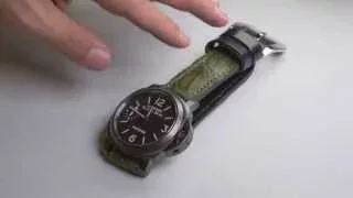 Panerai strap suggestion: Green your Black Seal