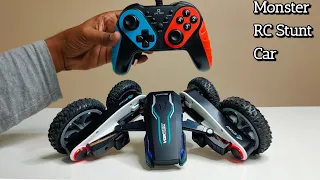 Monster RC Stunt Car Unboxing & Testing - Chatpat toy tv