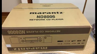 Marantz ND8006 gửi bác Hà Nội: Đầu giải mã DAC chuyên nghiệp kiêm CD (giá 28t5)