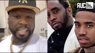 "I Feel Threatened" 50 Cent Pleads With King Combs After Hearing Pick A Side Diss