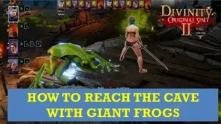 Secret Cave of Giant Frogs in Fort Joy Beach - Divinity: Original Sin 2