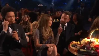 Tensa conversación de JLo y Ben Affleck en los Grammys 2023