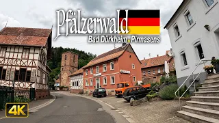 Scenic Drive through the Pfälzerwald in Germany 🇩🇪 from Bad Dürkheim to Pirmasens