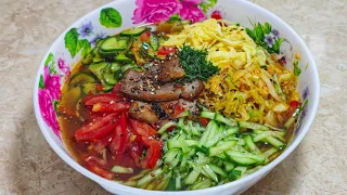 НЕВЕРОЯТНЫЙ КУКСИ ! ТАКОЙ СУПЧИК ГОТОВЛЮ ВЕСНОЙ И ЛЕТОМ ! КОРЕЙСКИЙ СУП КУКСИ