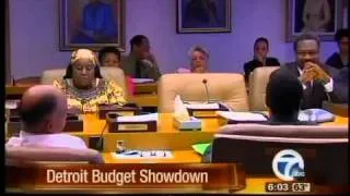 Detroit City Council budget showdown