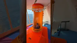World’s TALLEST cruise ship water slide! @RoyalCaribbean