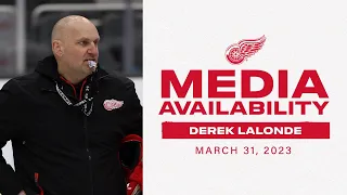 Derek Lalonde Pregame Updates | March 31, 2023