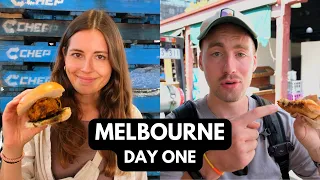 FIRST DAY IN MELBOURNE: Coffee, Bagels And… STREET FOOD?!