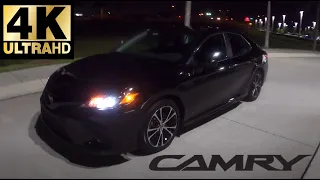 2020 Toyota Camry SE - 4K POV Night Test Drive