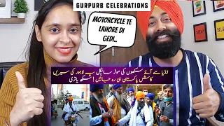 SIKH REACTION on Indian Sikh Yatries Motor Cycle Driving in old Lahore | Pakistani Brothers