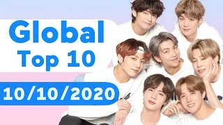 Global Top 10 Songs Of The Week (October 10, 2020)