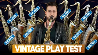 The Best Vintage Saxophones Ever Made