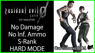 Resident Evil 0 Zero HD Remaster (PC) - Hard Mode, No Damage, No Infinite Ammo