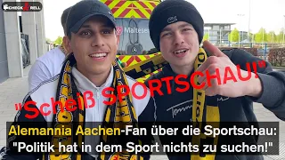 Diese Alemannia Aachen-Fans hat die Sportschau nicht interviewt +++ "Wir sind alle eine Familie!"