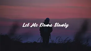 Lyrics Let Me Down Slowly - Alec Benjamin (Cover Dave Winkler)