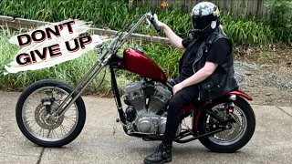 DON’T GIVE UP - Biker Talk