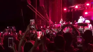 Pharrell brings out Usher at Something in the Water Festival