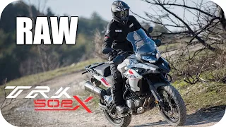 🎧 Benelli TRK 502 X 2020  | Stock Exhaust SOUND [RAW Onboard]