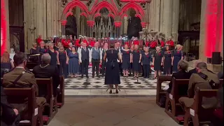 Brothers in Arms.  Durham Cathedral.  November 2022