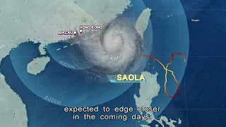 Observatory Issues No 1 Warning Signal, as Super Typhoon Saola Edges Closer to HK | HKIBC News