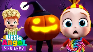 Spooky Halloween Monsters | Trick or Treat! | Little Angel And Friends Kid Songs