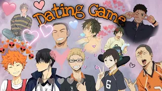 Haikyuu Dating Game 💘 || Karasuno edition 🧡❤️