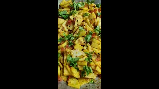 Jhat Pat Aalo Ki Bhujia Recipe || Easy And Simple Aloo Ki Bhujia By COOKING MAFYA