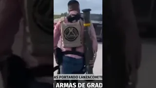 CARTEL DEL GOLFO, CARGA CON ELLOS “ARMAS DE GRADO MILITAR” 😨 #parati #fyp #noticias