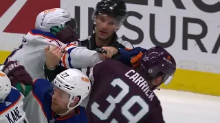 Edmonton Oilers Vs Anaheim Ducks Scrum