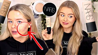 TESTING *NEW* NARS Soft Matte Foundation + 8 HOUR WEAR TEST!