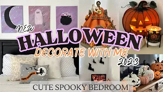 HALLOWEEN 2023 DECORATE WITH ME, *NEW*CUTE HALLOWEEN BEDROOM DECORATING IDEAS #halloween2023