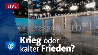 ​​Russland und Ukraine: Krieg oder kalter Frieden? | ARD-Presseclub