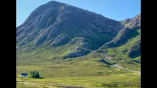 Buachaille Etive Mor wild camp using a MSR Hubba Hubba