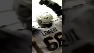 Один из лучших голов в истории хоккея! Марио Лемье уничтожил Квебек #хоккей #нхл #лемье