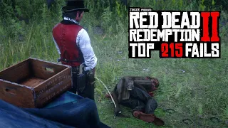 215 OF THE MOST HYSTERICAL FAILS in RDR2