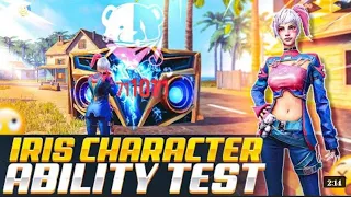 Iris Character Ability Test| iris Character skill Test| New character iris Character Ability kya hai