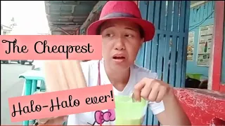 ICE CRAZE OF PINOY|| The Cheapest Halo-Halo in Sorsogon Diaries#1 ||Trip na trip ni Miel