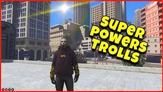 OPIE TROLLING THE COPS WITH SUPER POWERS GTA 5 RP