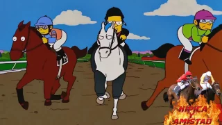 Los Simpsons en las carreras