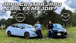 ¡JAPO VS JAPO! NISSAN VERSA VS MAZDA 2 ¿CUAL ES MEJOR?